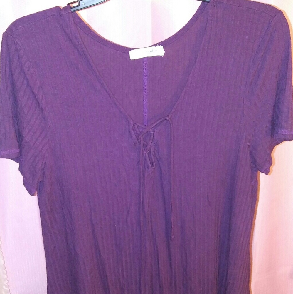 Purple blouse